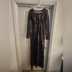 Formal Black sequin dress